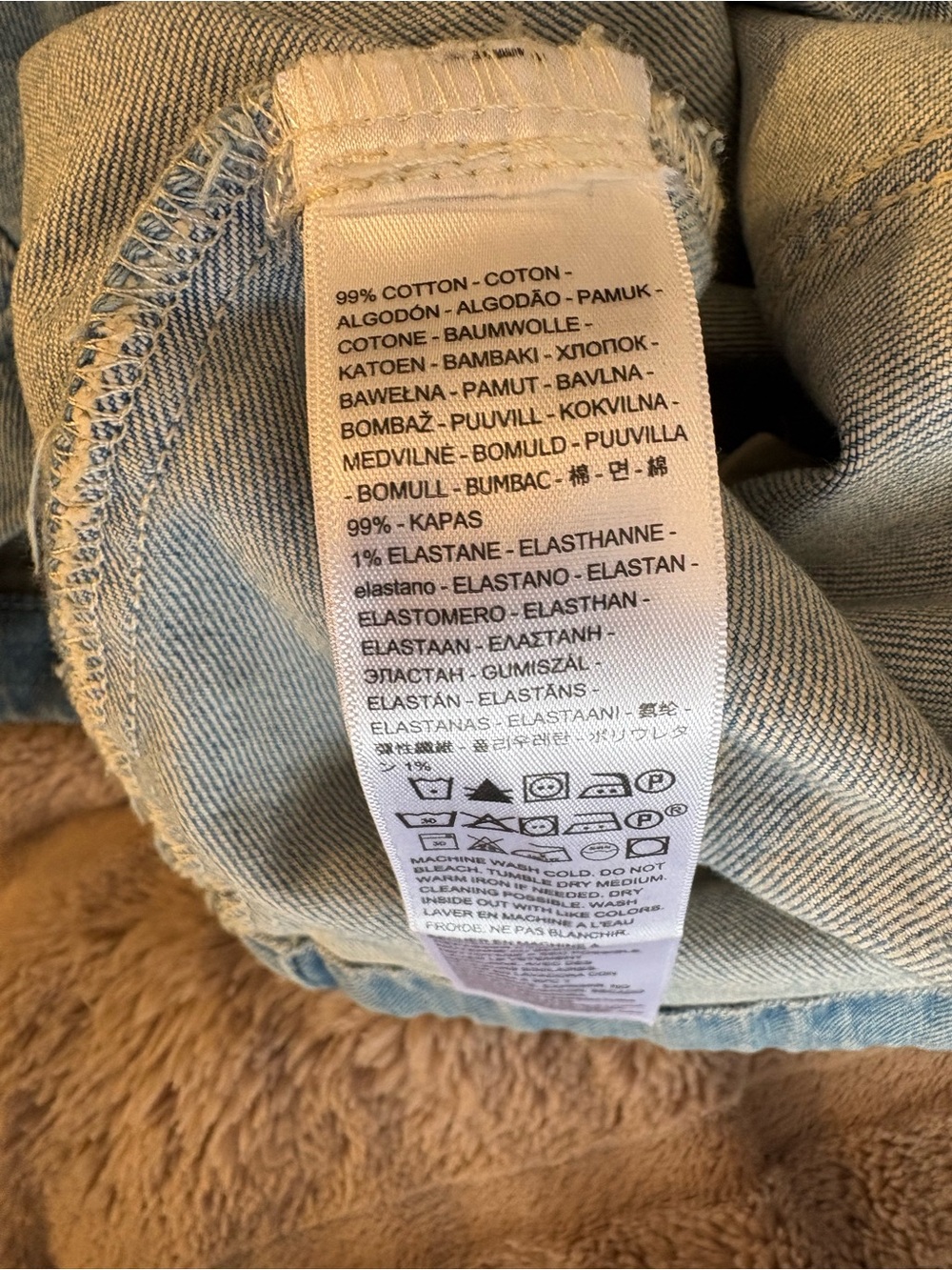 Levis Western Mini Dress size XL light wash - Picture 13 of 15